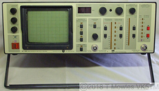 picture of cte spectrum analyser