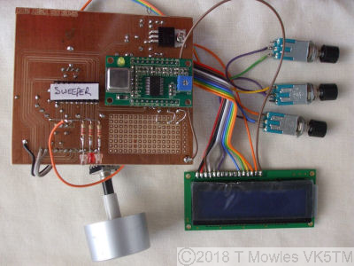 assembled pcb & controls