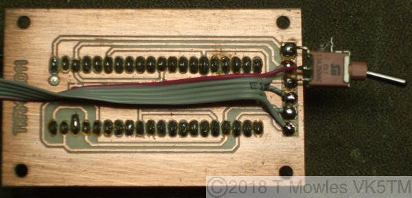 Pcb with switch added