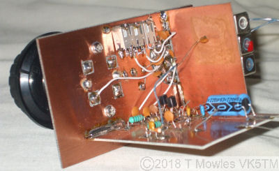 assembled receive pcb