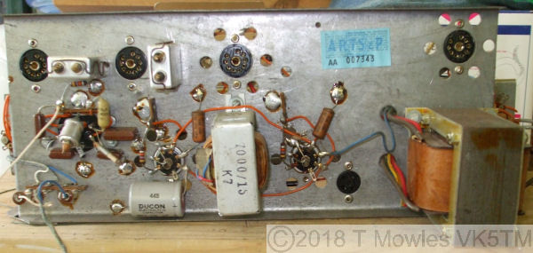 Front view of unknown chassis