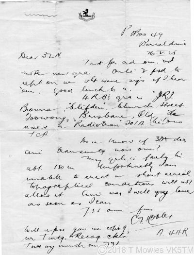letter image front