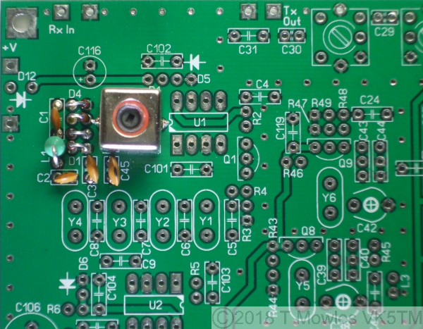 1st stage PSK receiver construction