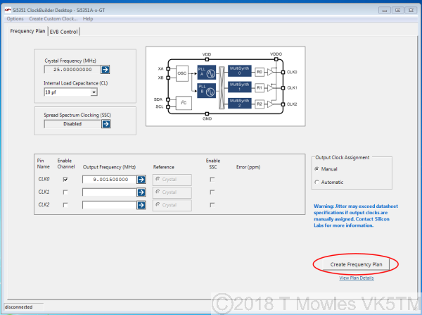 Clockbuilder opening page