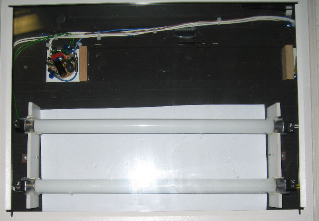 Belichtungsgerät Scanner offen