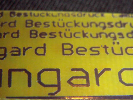 Bestückungsdruck