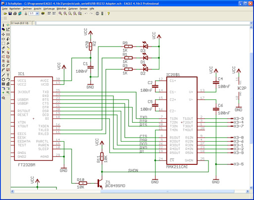 Screenshot Schaltplan